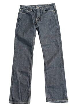 Levi's 508 Dark Wash Regular Taper Fit Jeans (34x32)